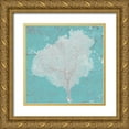 thumbnail image 1 of Studio W 15x15 Gold Ornate Wood Framed with Double Matting Museum Art Print Titled - Graphic Sea Fan VII, 1 of 4