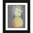 thumbnail image 1 of Studio W 15x18 Black Ornate Wood Framed with Double Matting Museum Art Print Titled - Vibrant Pineapple Splendor II, 1 of 4
