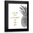 thumbnail image 1 of Studio W 19x24 Black Modern Framed Museum Art Print Titled - Pineapple Life III, 1 of 5