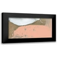 thumbnail image 1 of Studio W 24x14 Black Modern Framed Museum Art Print Titled - Metallic Sherbet I, 1 of 5