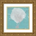 thumbnail image 1 of Studio W 26x26 Gold Ornate Wood Framed with Double Matting Museum Art Print Titled - Graphic Sea Fan II, 1 of 4