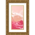 thumbnail image 1 of Studio W  9x14 Gold Ornate Wood Framed with Double Matting Museum Art Print Titled - Bubble Flux I, 1 of 4