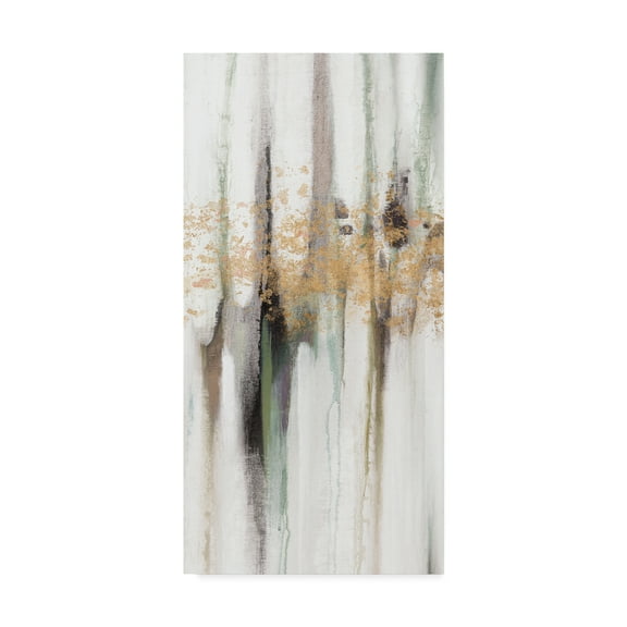 Studio W 'Falling Gold Leaf I' Canvas Art