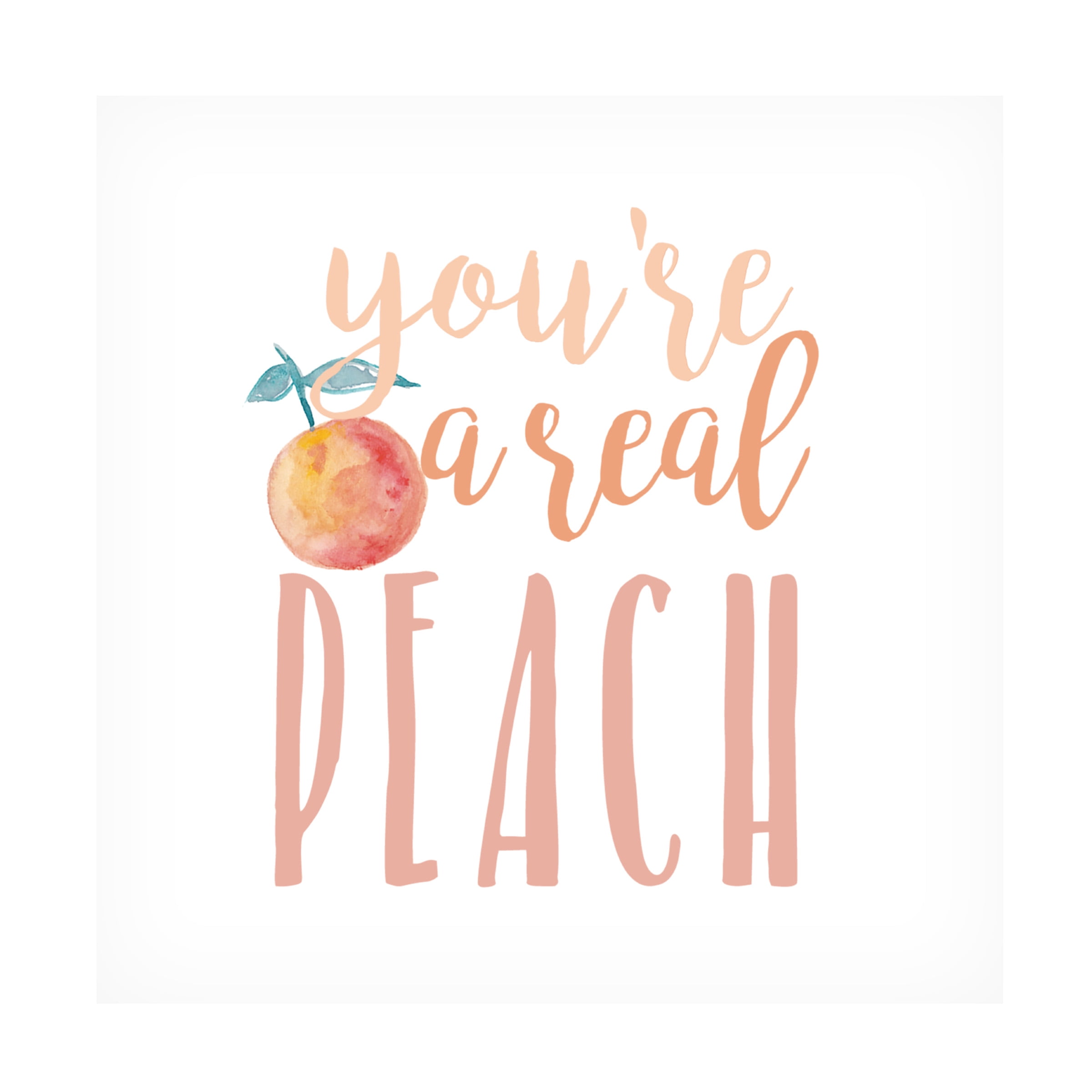 Studio W 'Peach Life II' Canvas Art