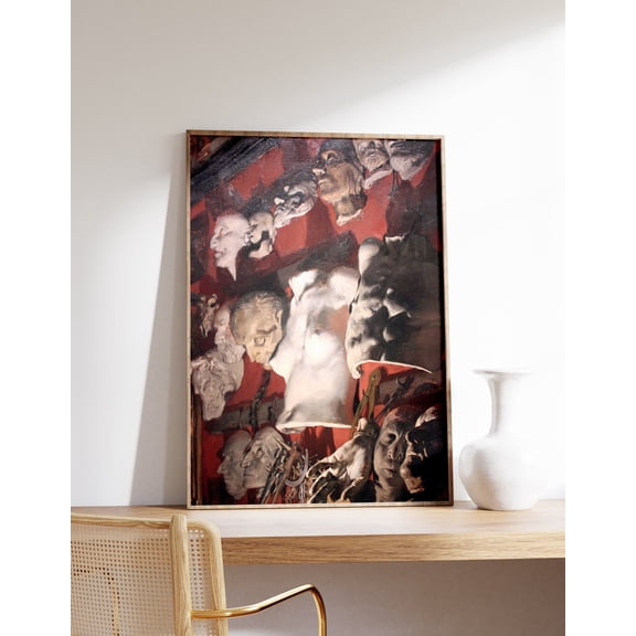 Studio Wall Menzel Dark Academia Wall Art
