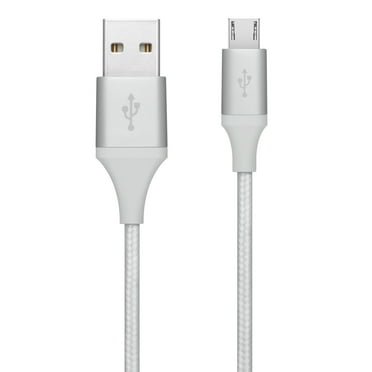 Studio by Belkin Micro-USB to USB Cable, 5ft Cord, Silver