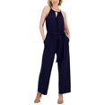 thumbnail image 1 of Studio by JPR Womens Surplice Knit Jumpsuit, 1 of 1