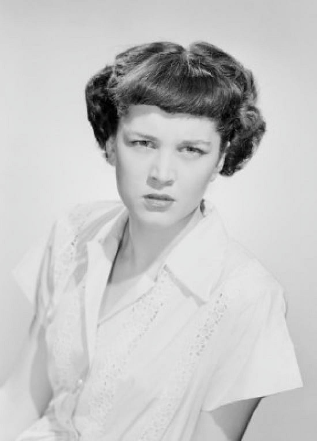 Studio portrait of angry young woman Canvas Art - (24 x 36)