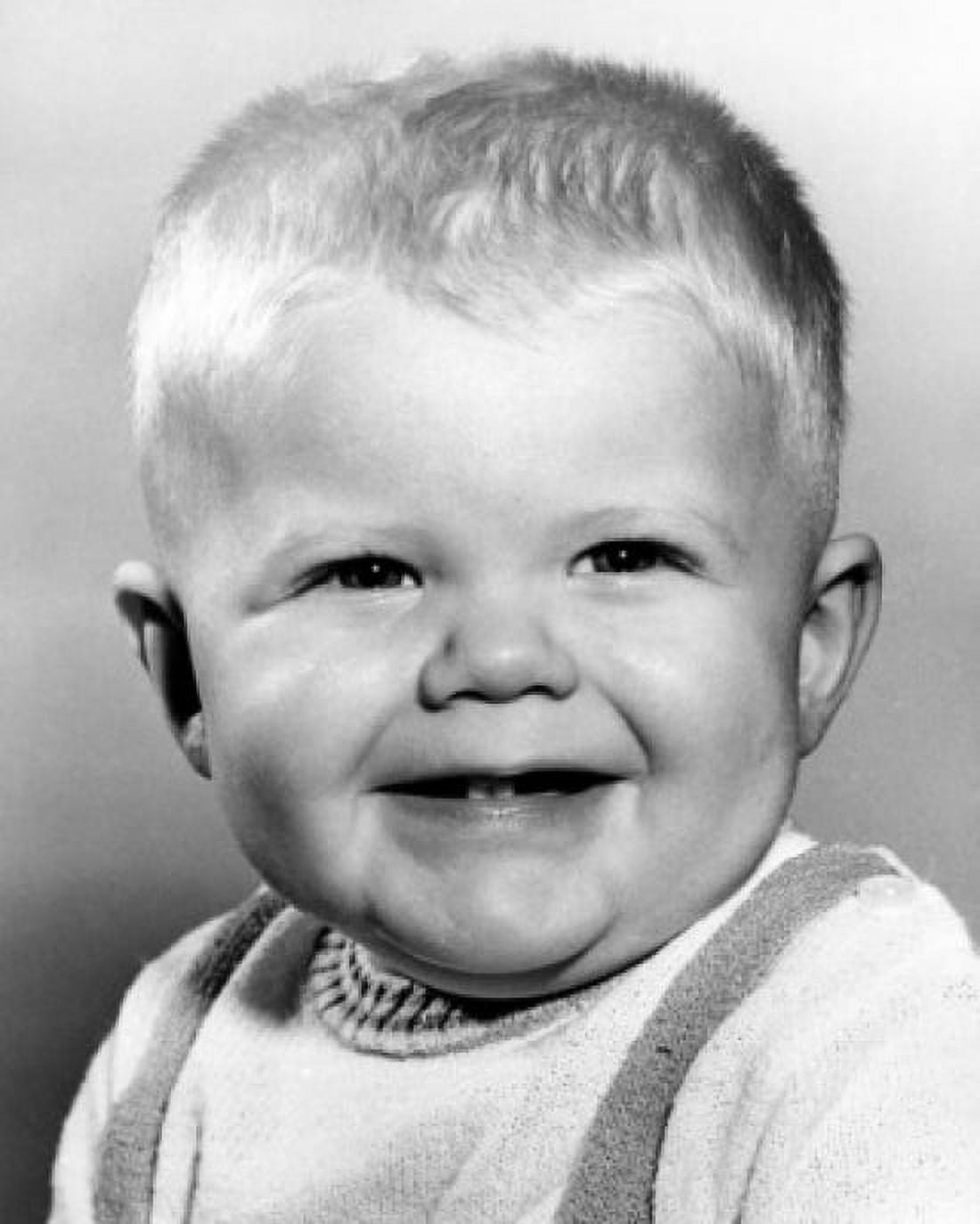Studio portrait of baby boy smiling Canvas Art - (18 x 24)