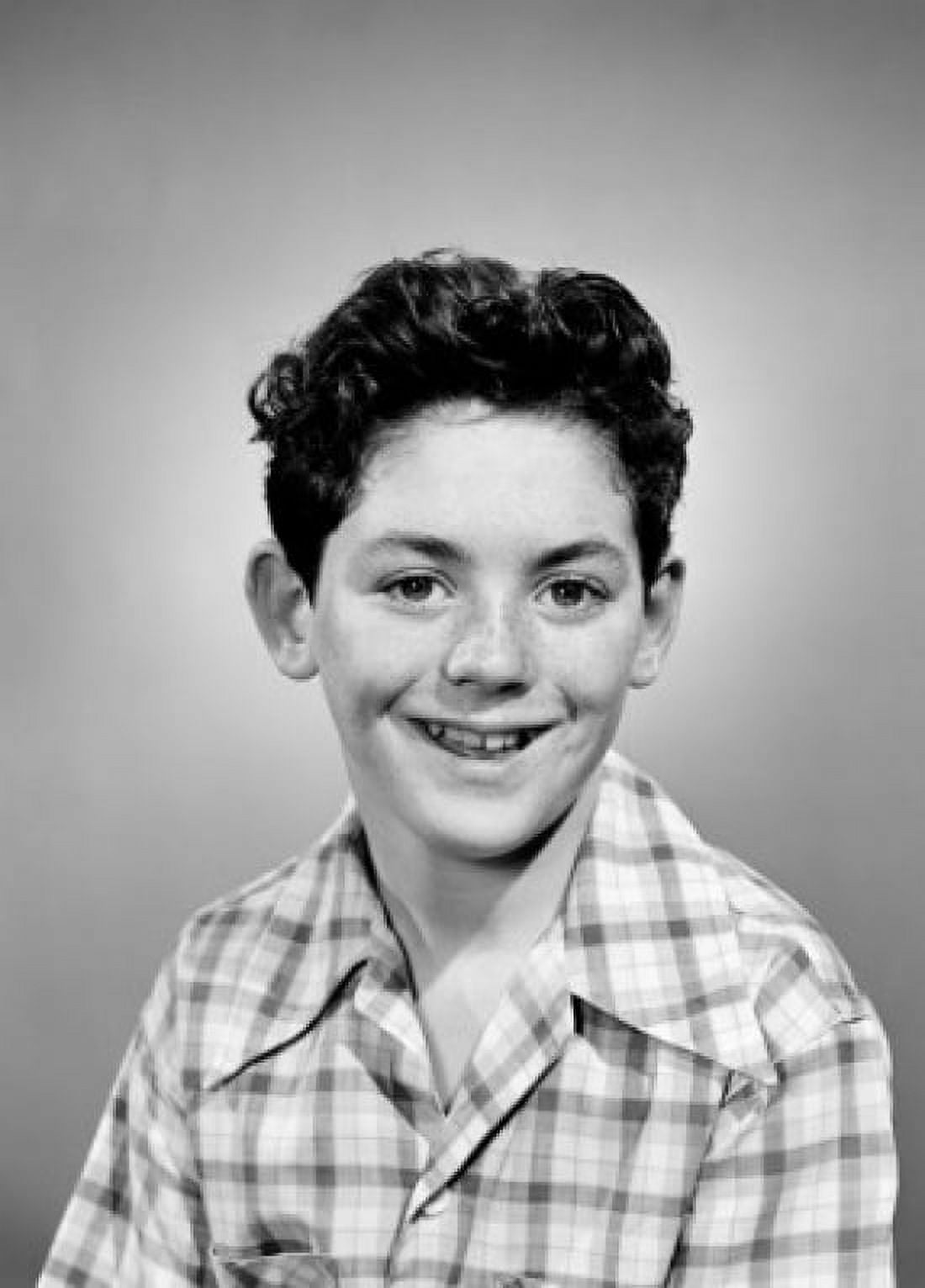 Studio portrait of boy smiling Canvas Art - (18 x 24)