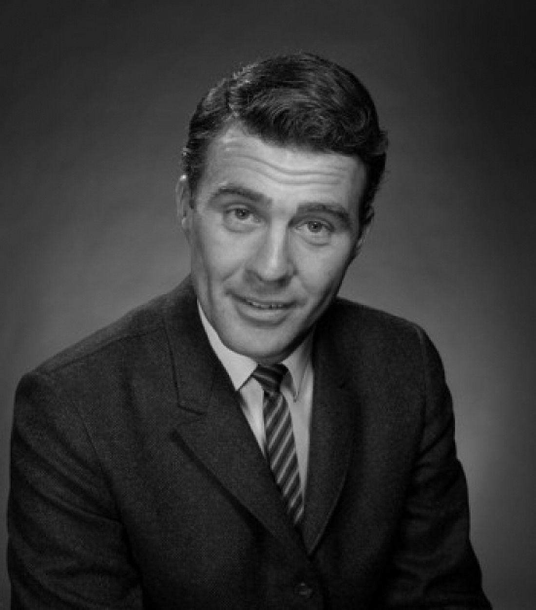 Studio portrait of businessman frowning Canvas Art - (24 x 36)