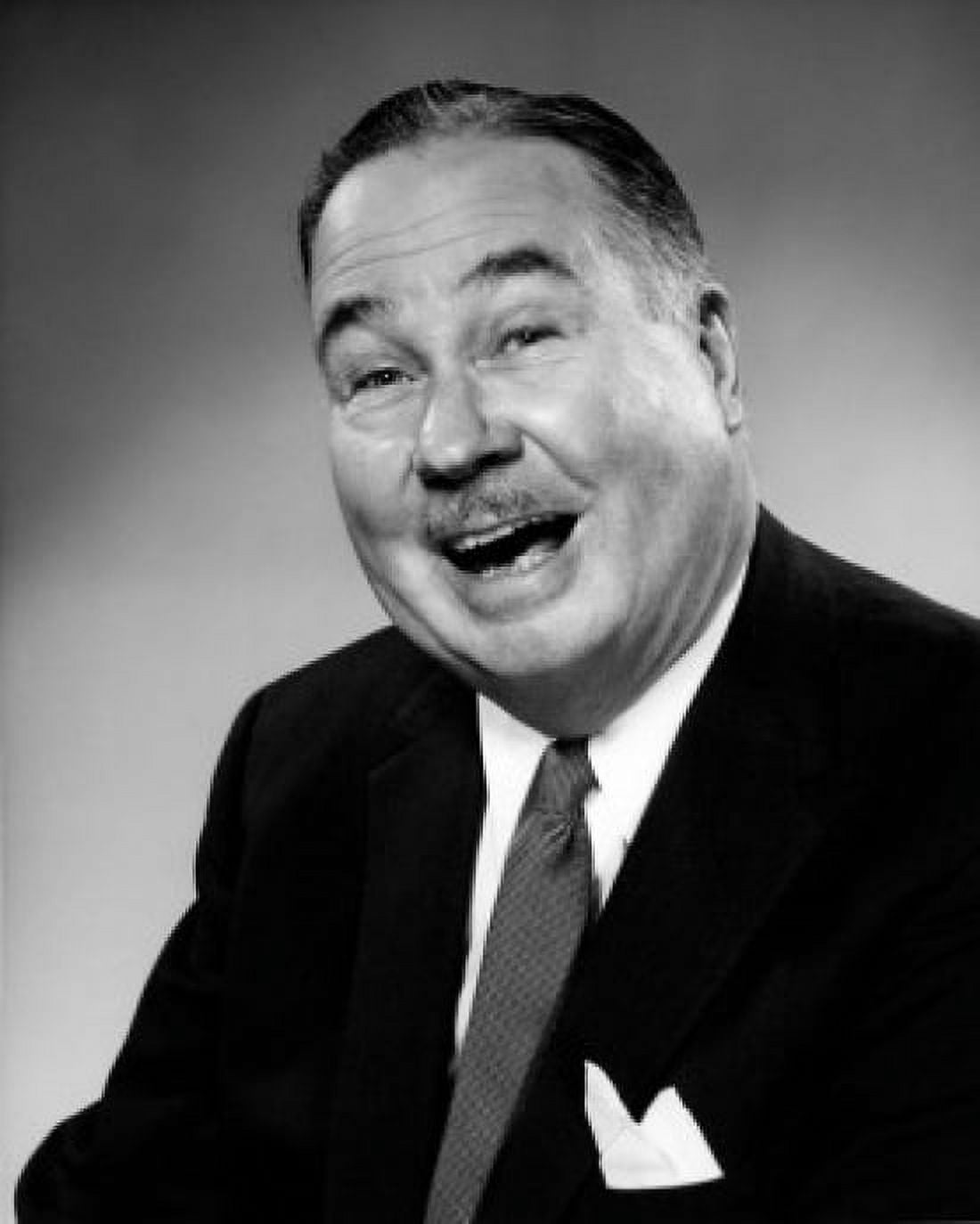 Studio portrait of businessman laughing Canvas Art - (18 x 24)