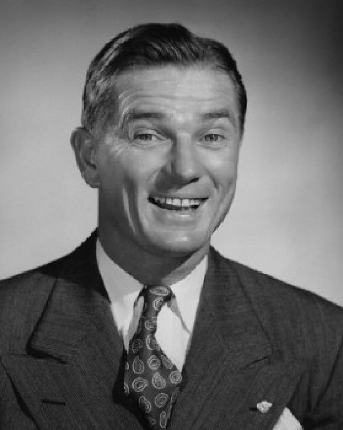 Studio portrait of businessman laughing Canvas Art - (18 x 24)