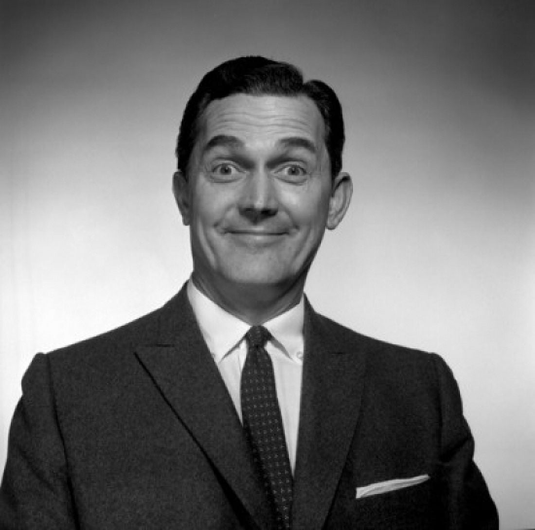 Studio portrait of businessman smiling Canvas Art - (18 x 24)