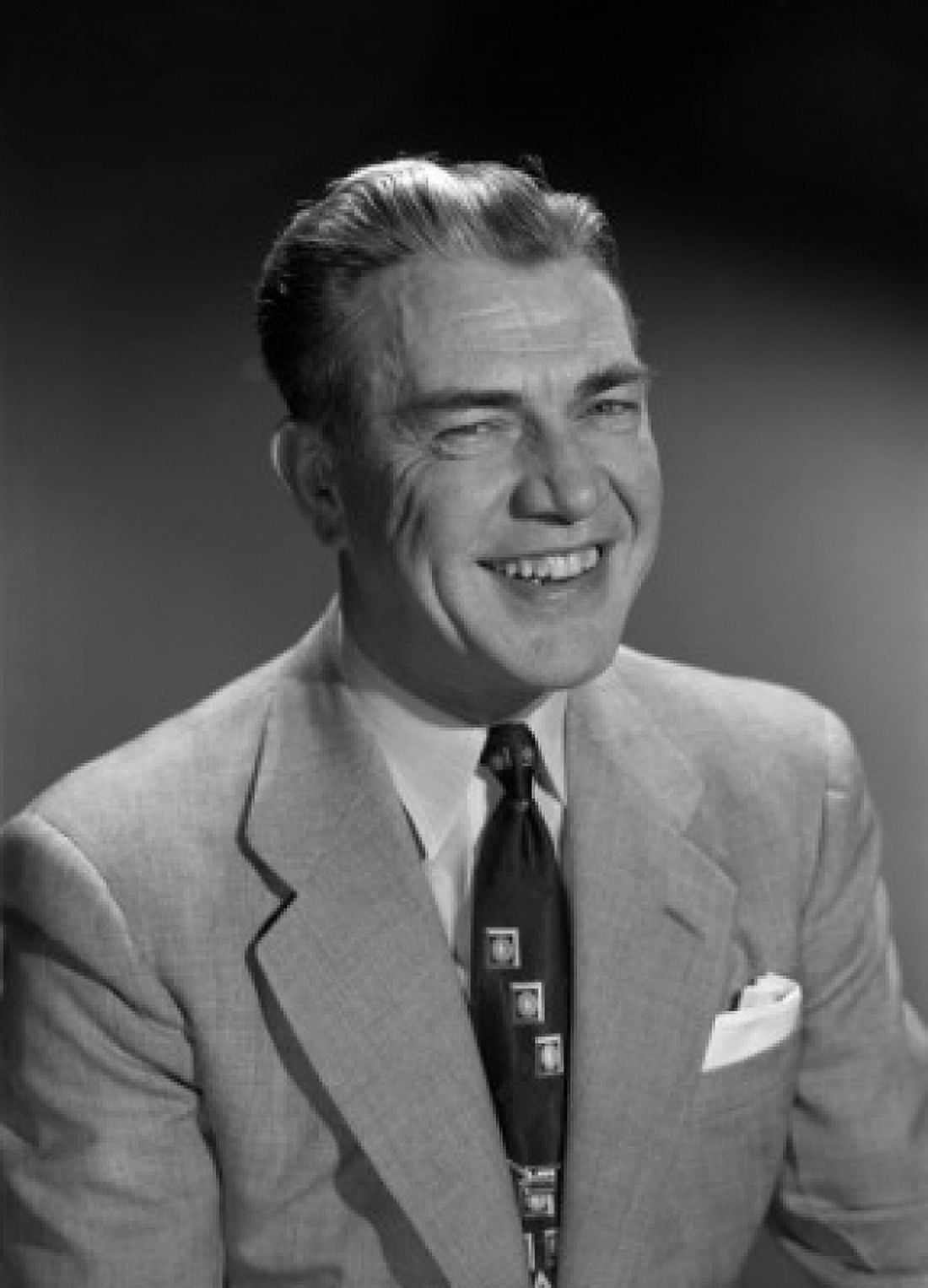 Studio portrait of businessman smiling Canvas Art - (24 x 36)