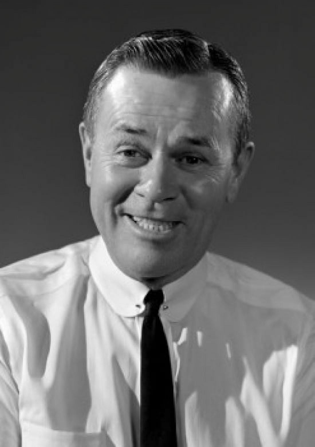 Studio portrait of businessman smiling Canvas Art - (24 x 36)