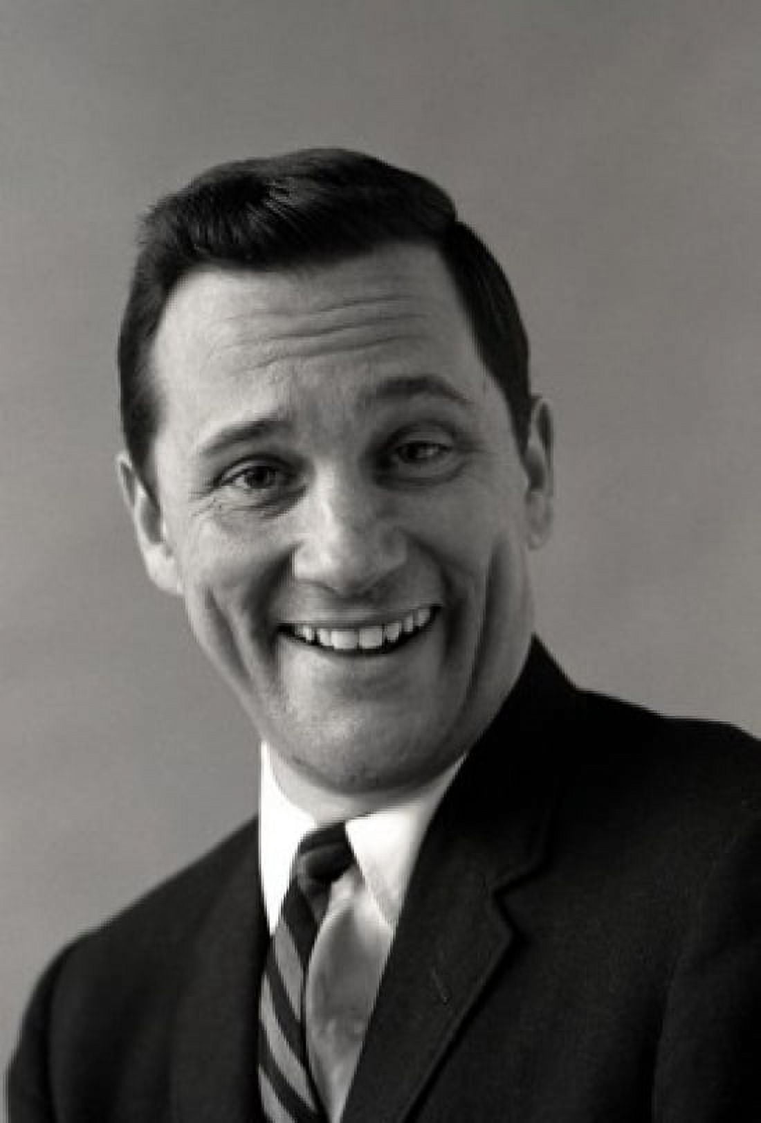 Studio portrait of businessman smiling Canvas Art - (24 x 36)