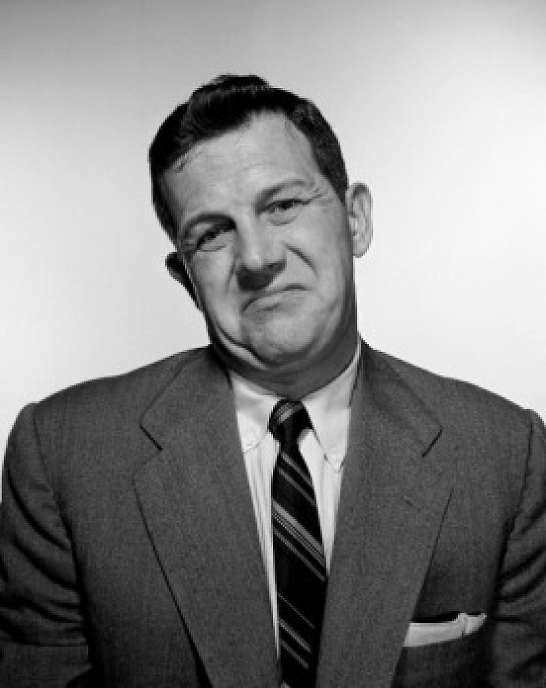 Studio portrait of businessman smiling Canvas Art - (24 x 36)