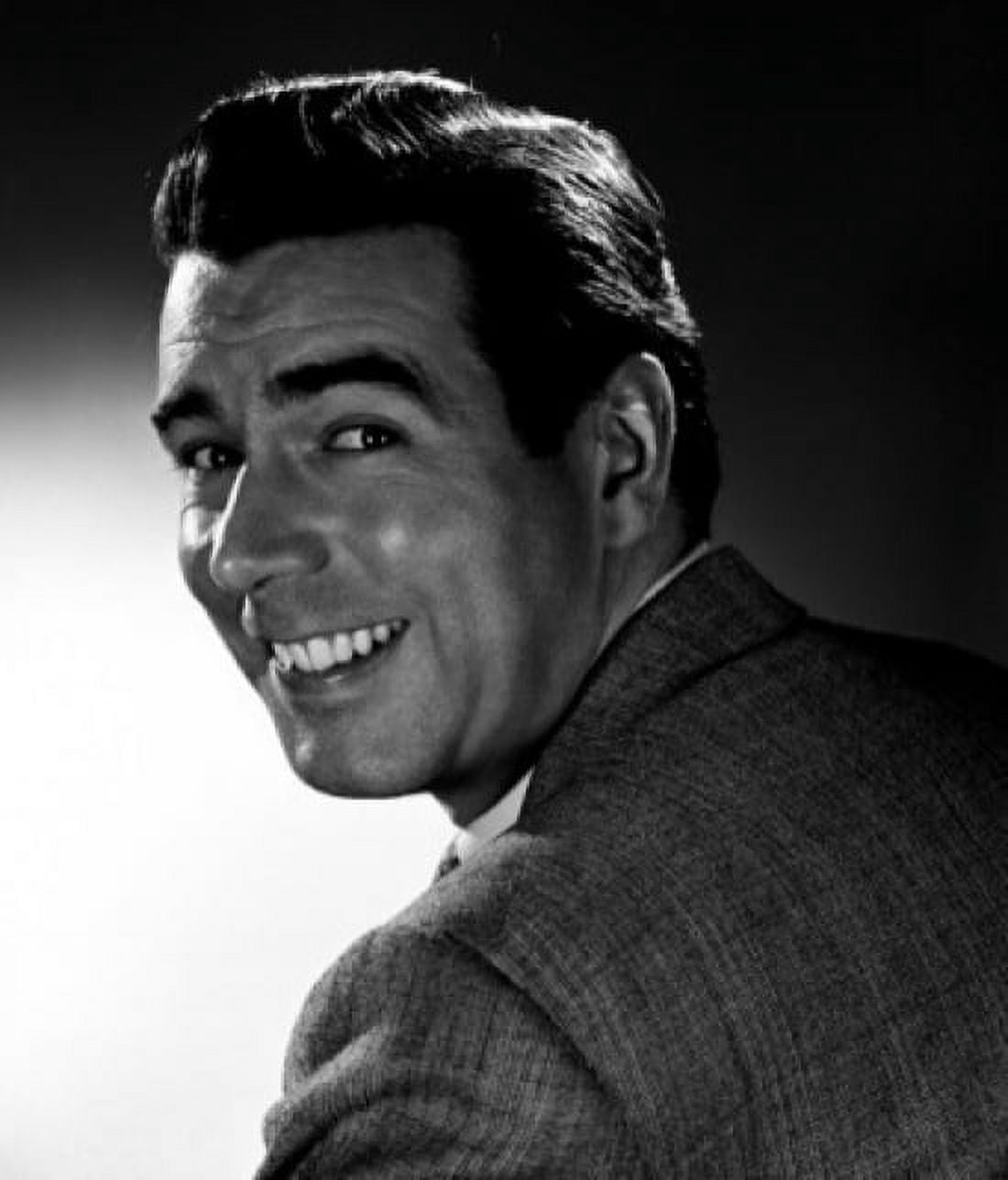 Studio portrait of businessman smiling Canvas Art - (24 x 36)