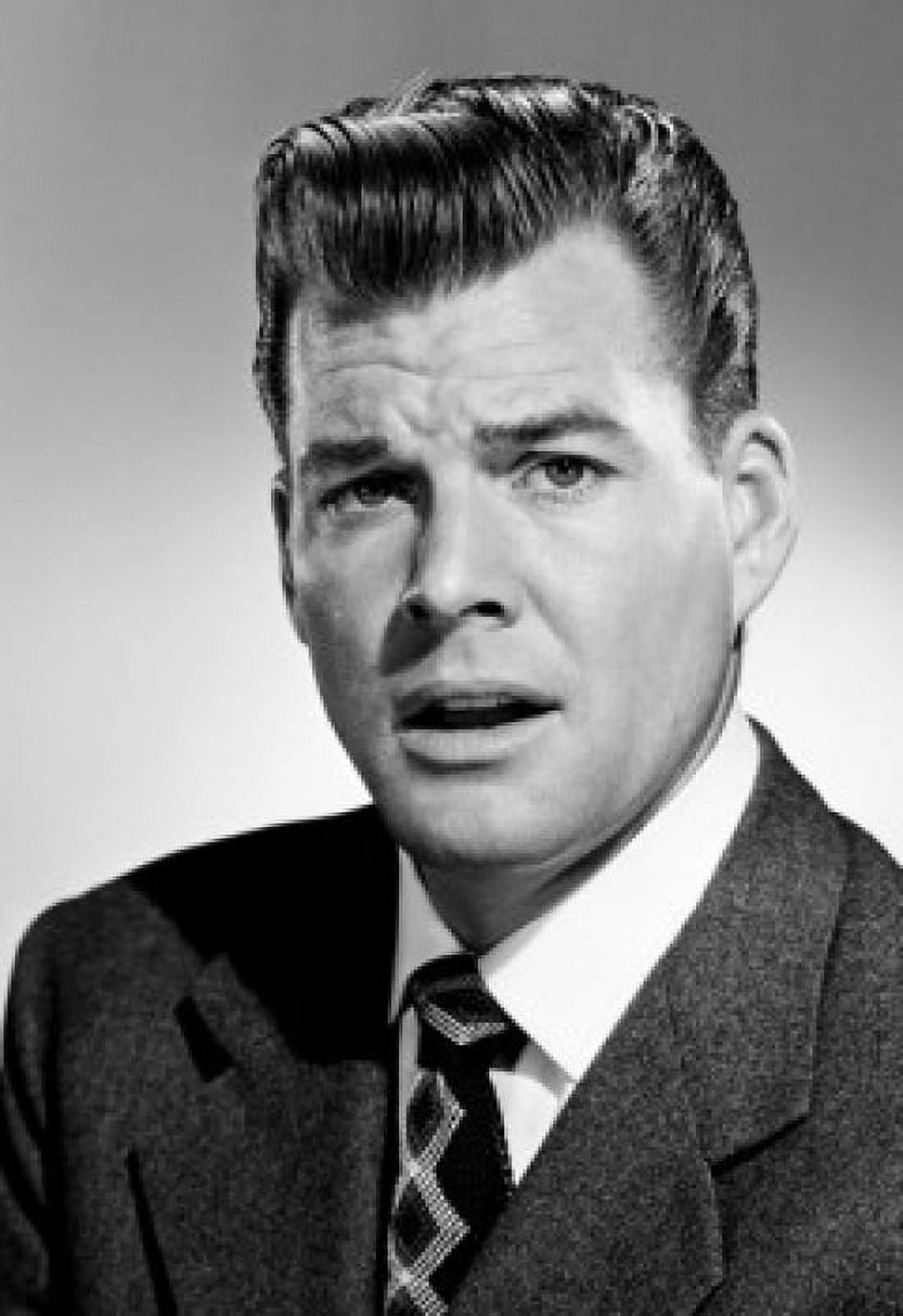 Studio portrait of confused businessman Canvas Art - (24 x 36)