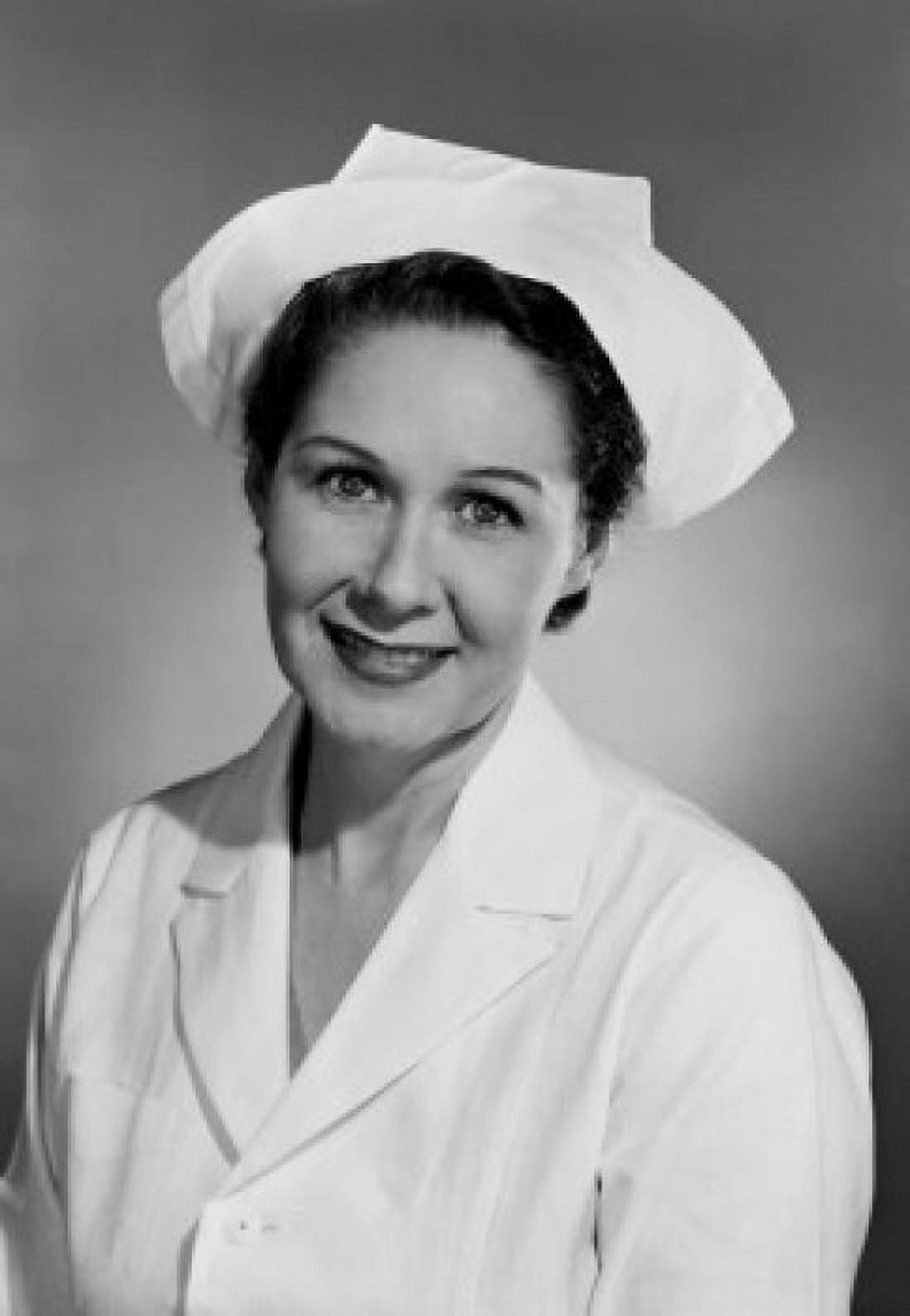 Studio portrait of female nurse smiling Canvas Art - (18 x 24)