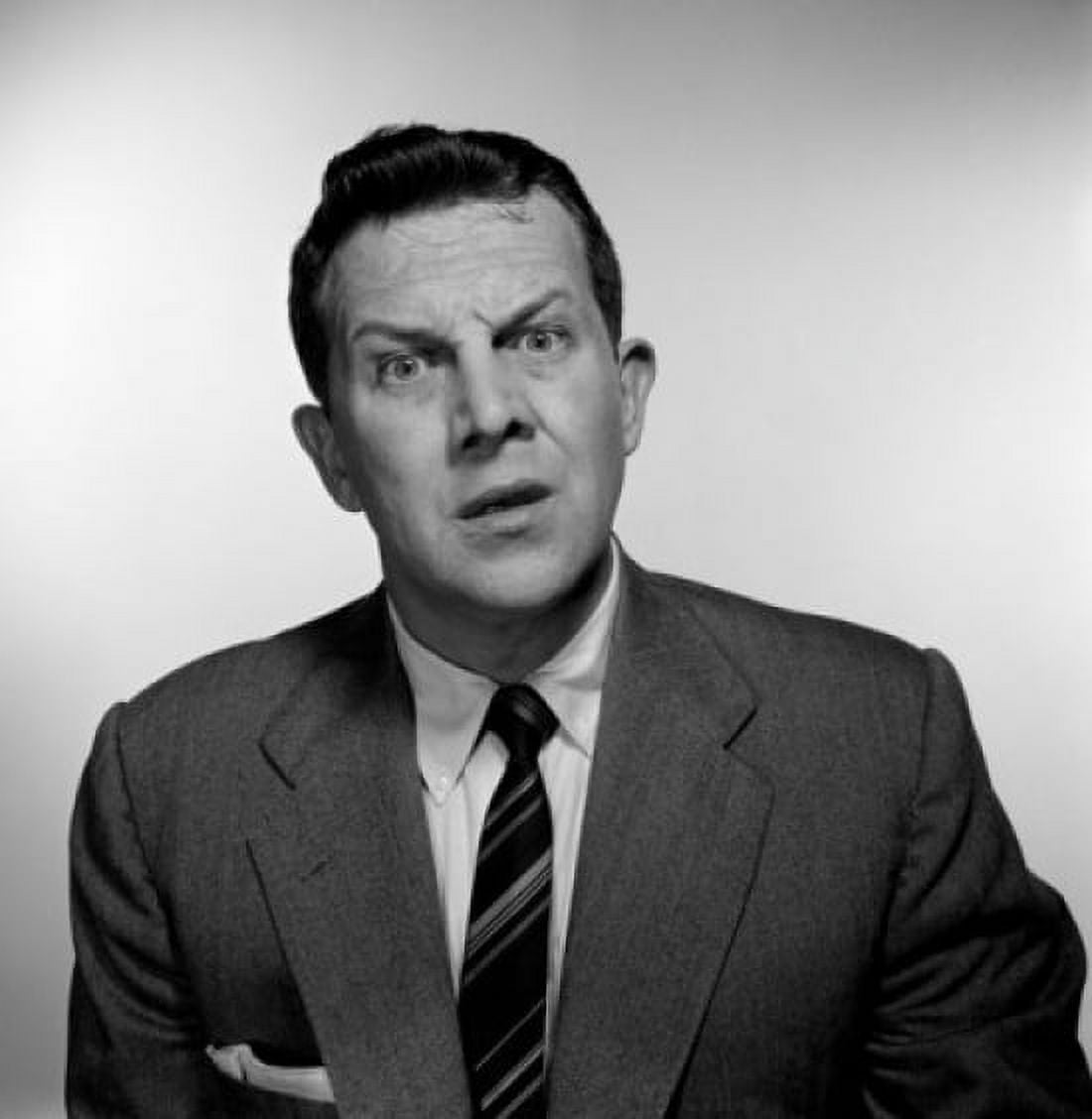 Studio portrait of frustrated businessman Canvas Art - (24 x 36)