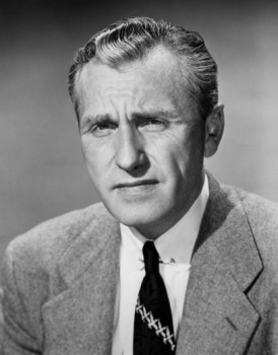 Studio portrait of grumpy businessman Canvas Art - (18 x 24)