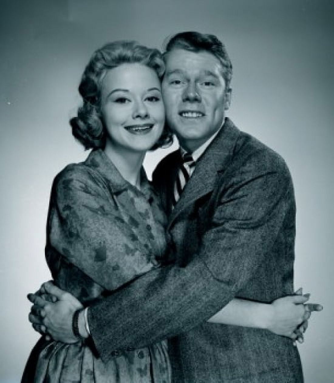 Studio portrait of loving couple Canvas Art - (18 x 24)