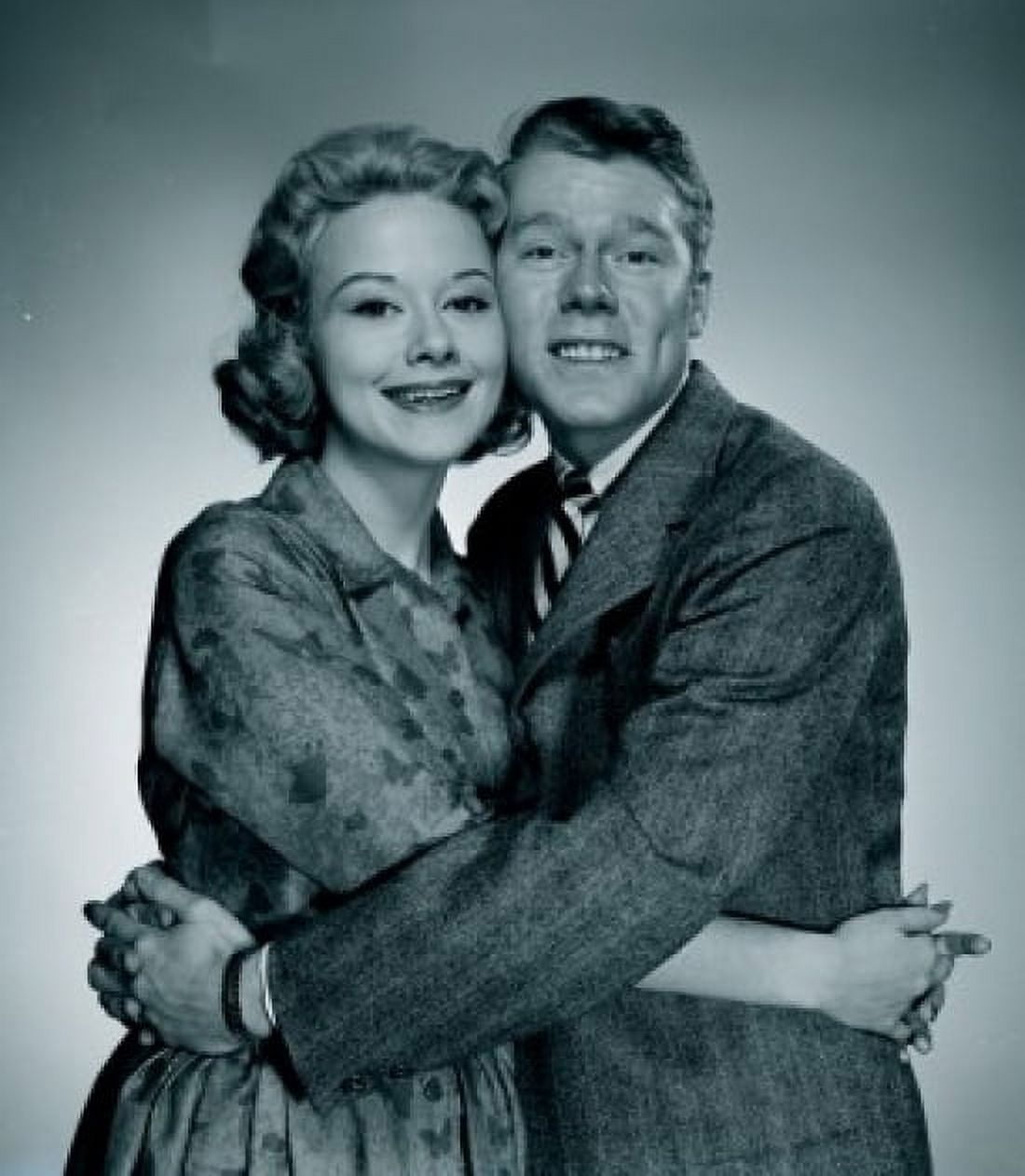 Studio portrait of loving couple Canvas Art - (24 x 36)
