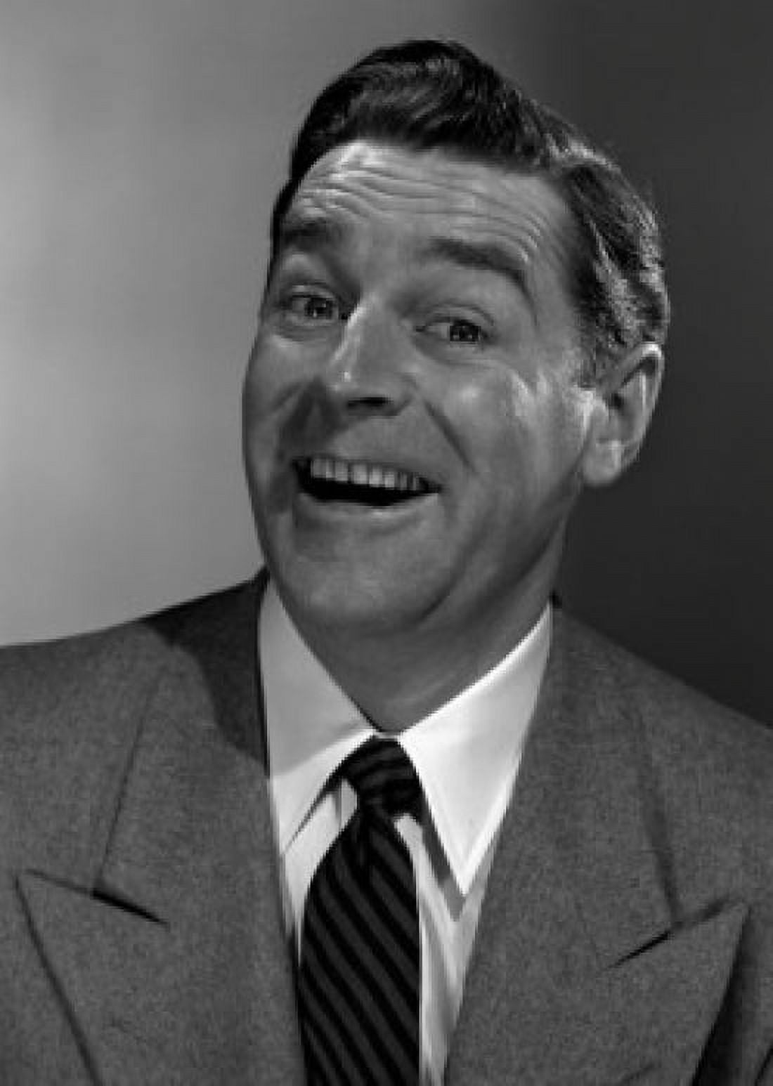 Studio portrait of man laughing Canvas Art - (18 x 24)
