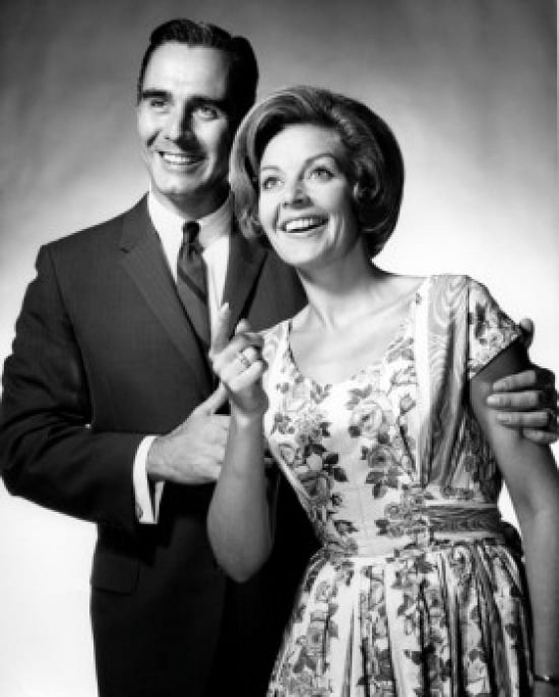 Studio portrait of mid adult couple Canvas Art - (24 x 36)