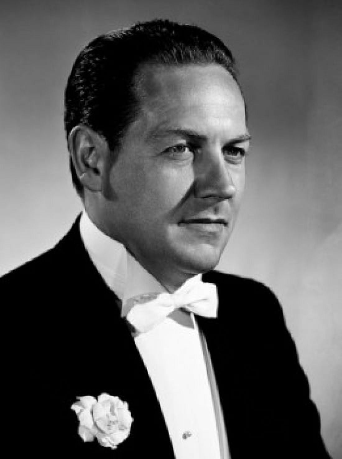 Studio portrait of mid adult man in tuxedo Canvas Art - (24 x 36)