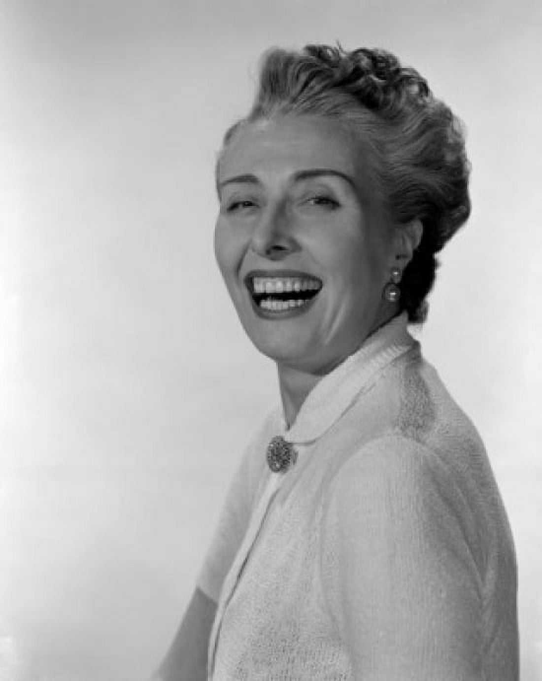 Studio portrait of mid adult woman laughing Canvas Art - (18 x 24)