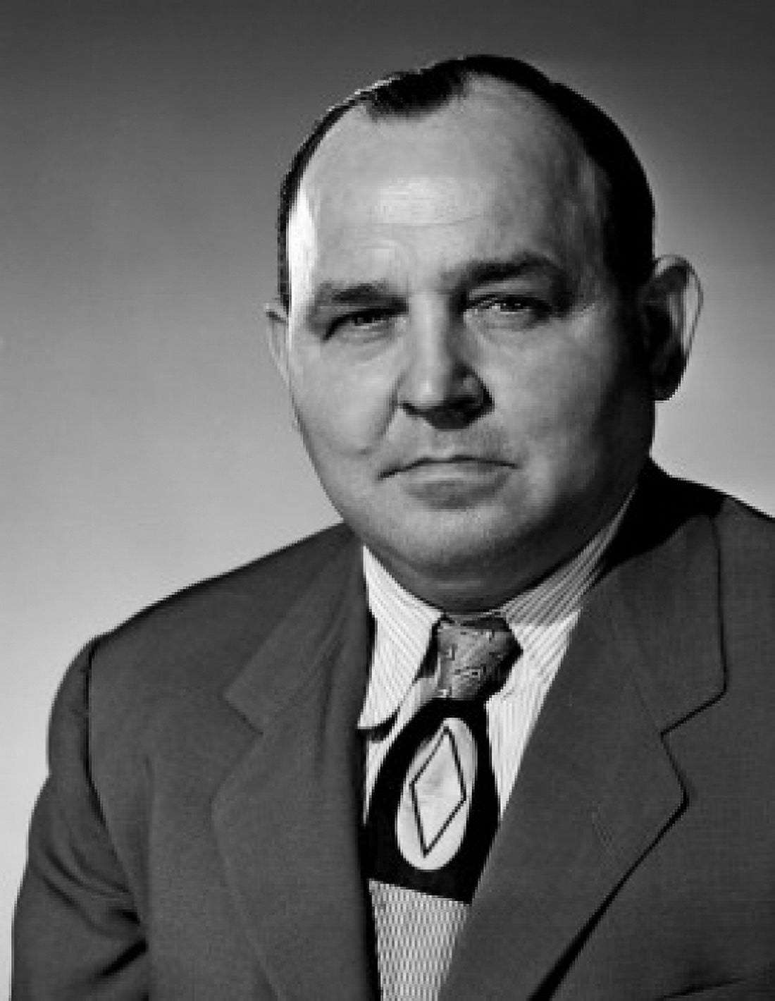 Studio portrait of serious businessman Canvas Art - (18 x 24)