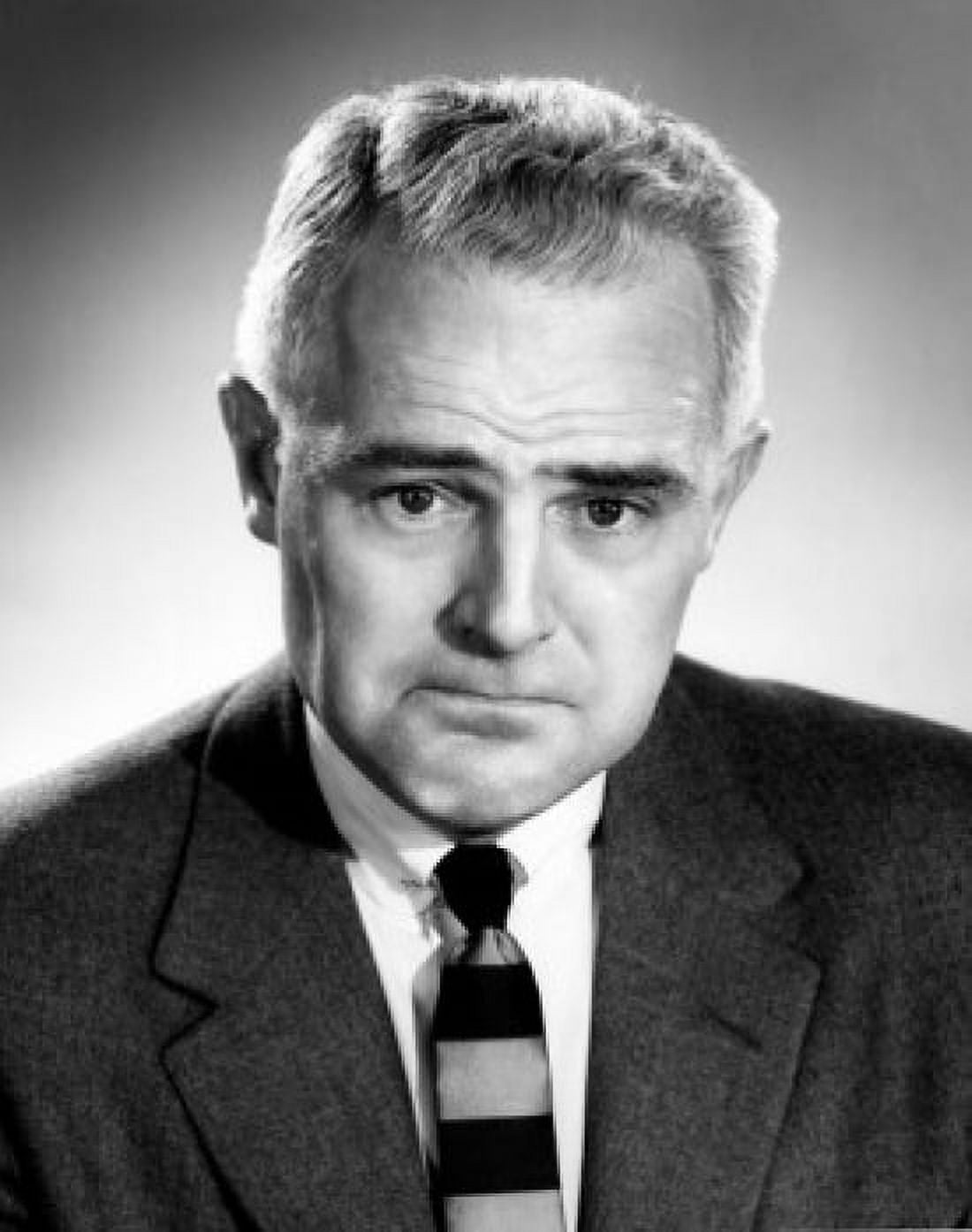 Studio portrait of serious businessman Canvas Art - (24 x 36)