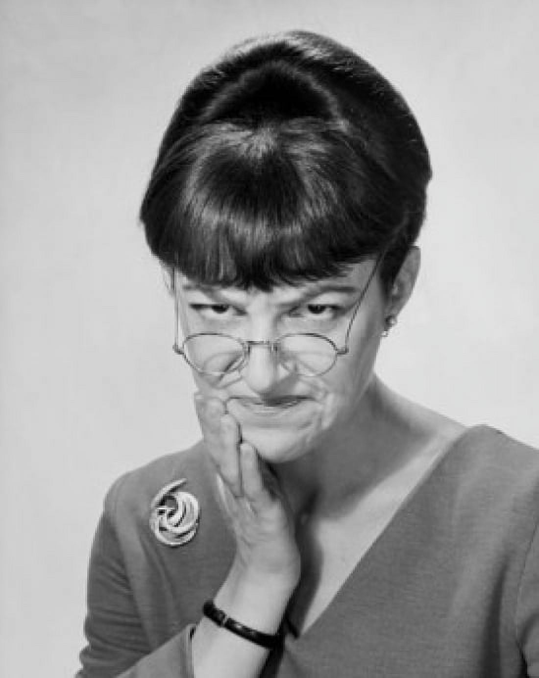 Studio portrait of woman looking displeased Canvas Art - (18 x 24)