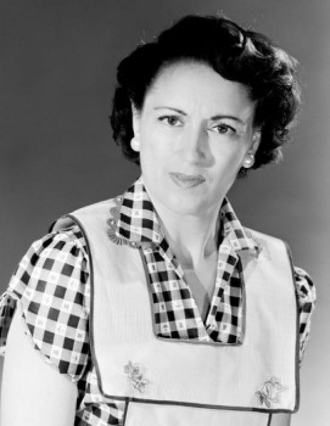 Studio portrait of woman wearing apron Canvas Art - (24 x 36)