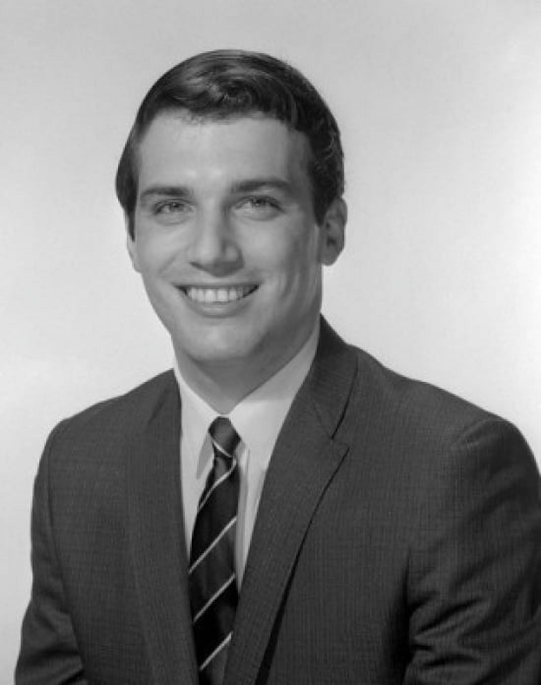 Studio portrait of young businessman smiling Canvas Art - (24 x 36)