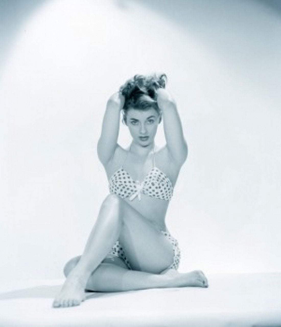 Studio portrait of young woman in bikini Canvas Art -  (18 x 24)