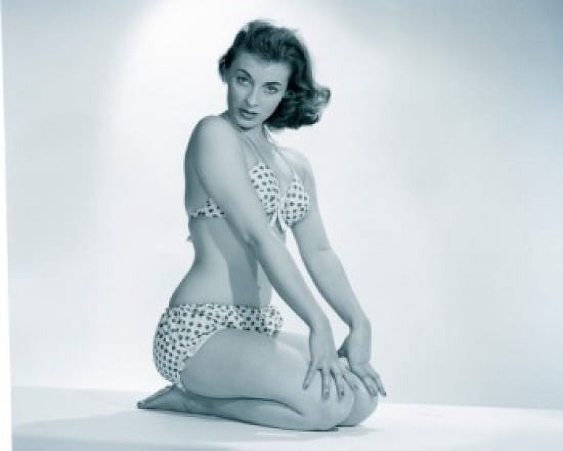 Studio portrait of young woman in bikini Canvas Art - (24 x 36)