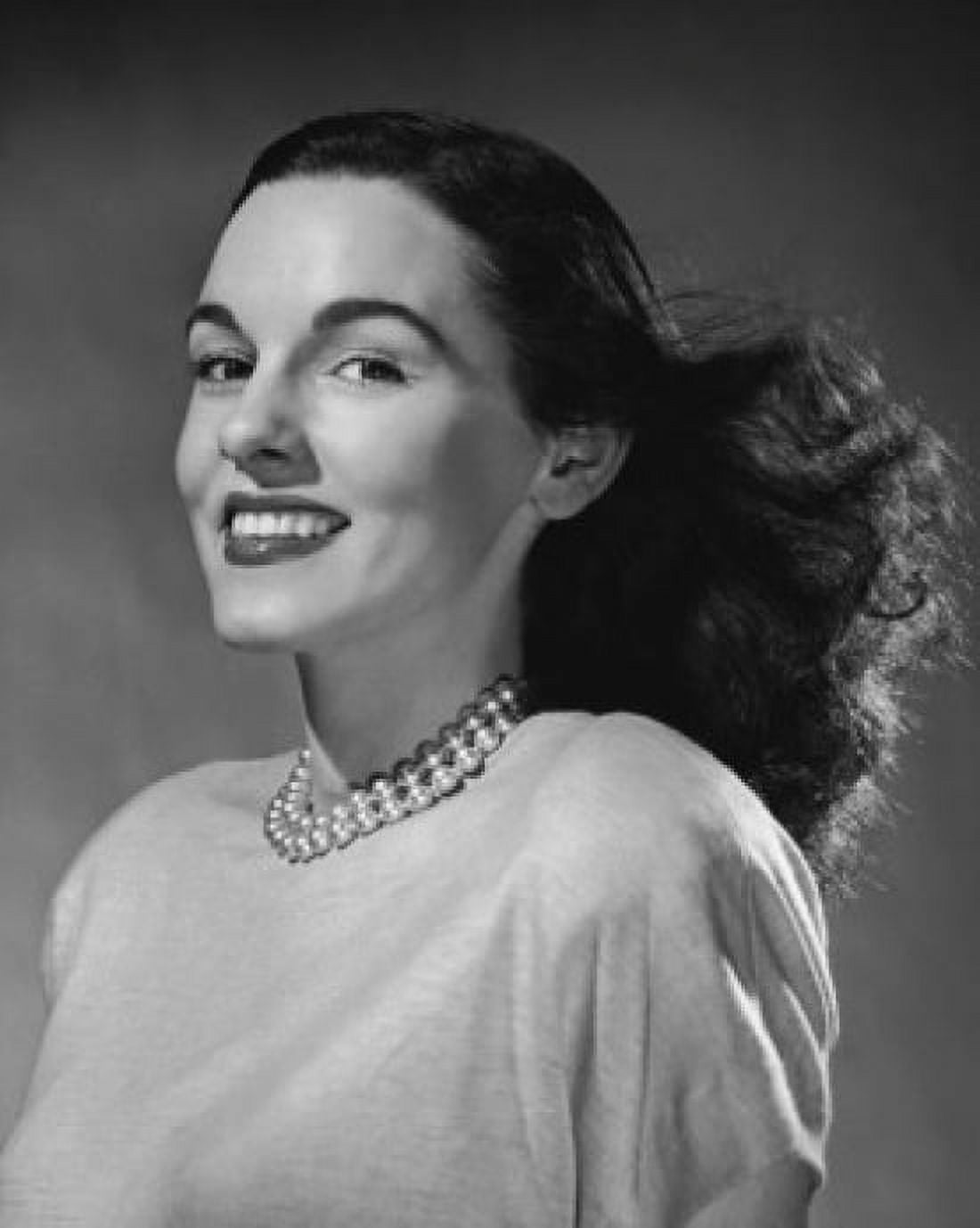 Studio portrait of young woman smiling Canvas Art - (24 x 36)