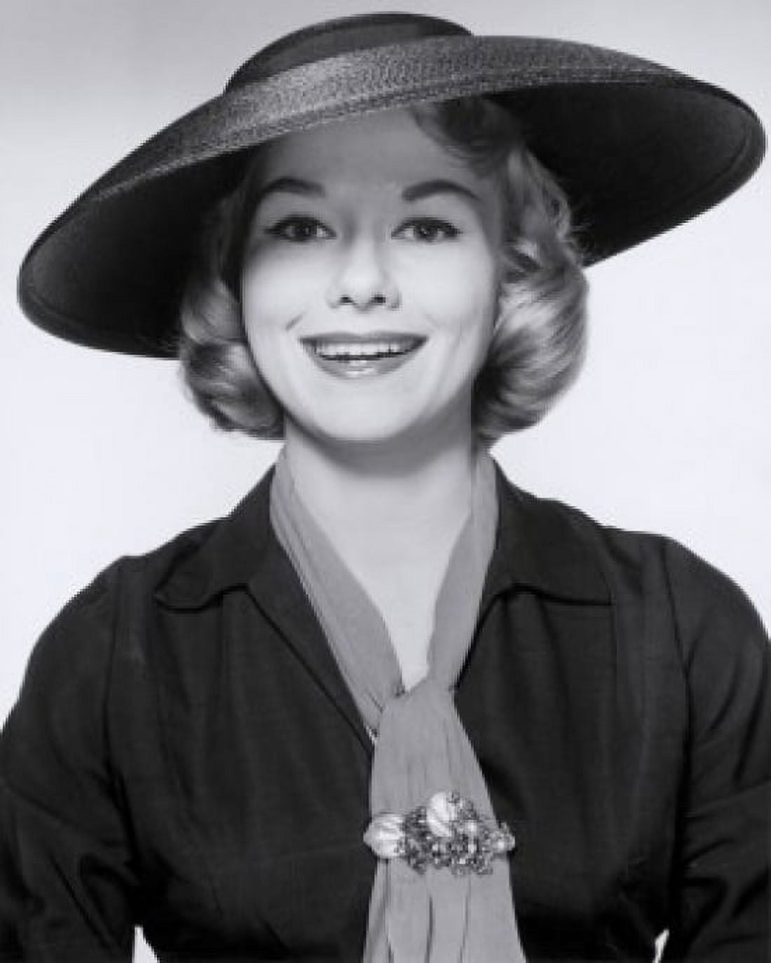 Studio portrait of young woman wearing hat smiling Canvas Art - (18 x 24)