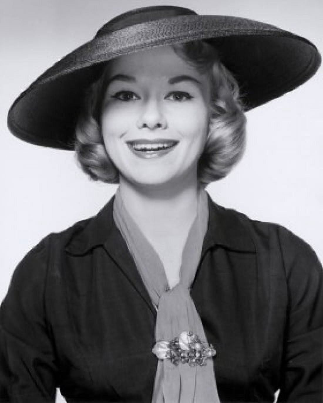 Studio portrait of young woman wearing hat smiling Canvas Art - (24 x 36)