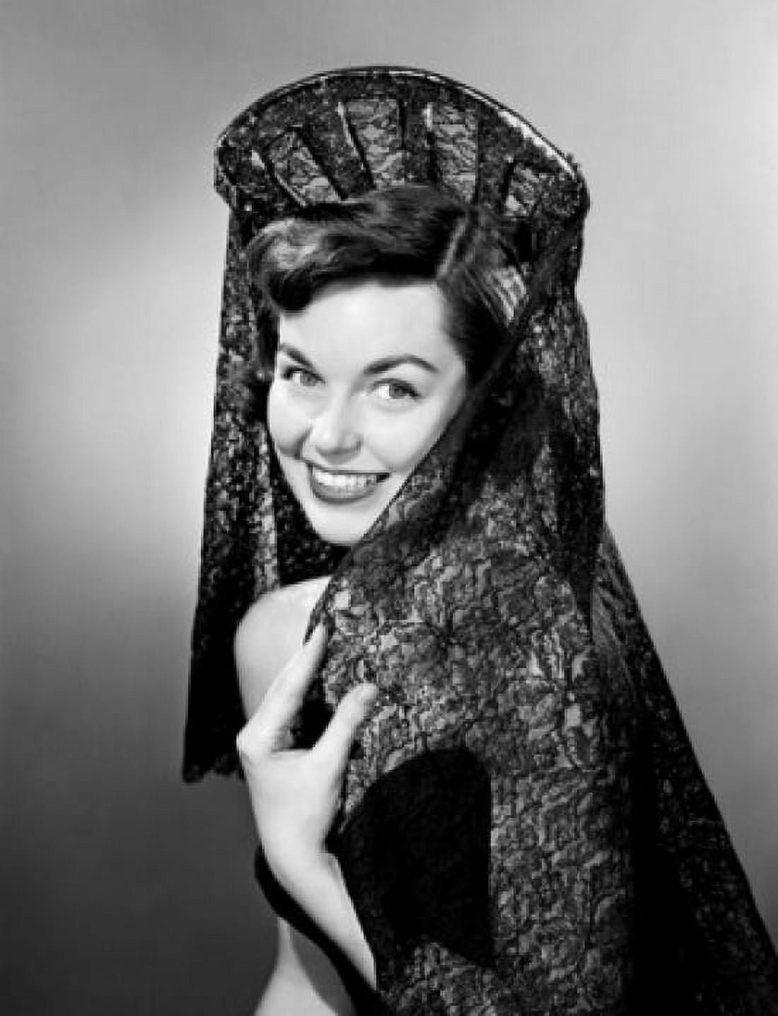 Studio portrait of young woman wearing veil Canvas Art - (18 x 24)