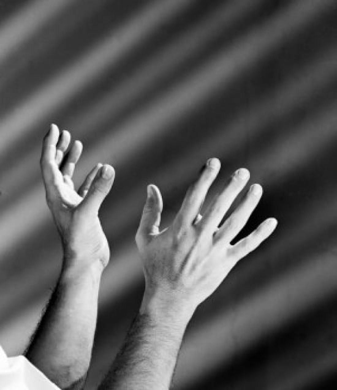Studio shot of male hands Canvas Art - (18 x 24)