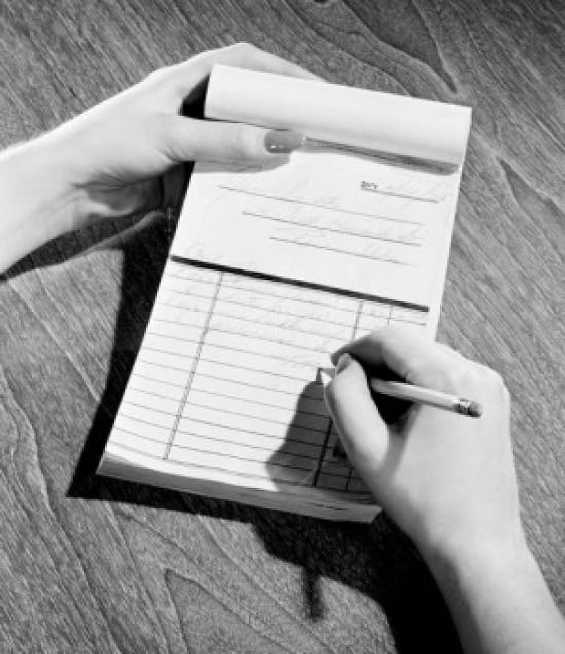 Studio shot of woman preparing to do list Canvas Art - (24 x 36)