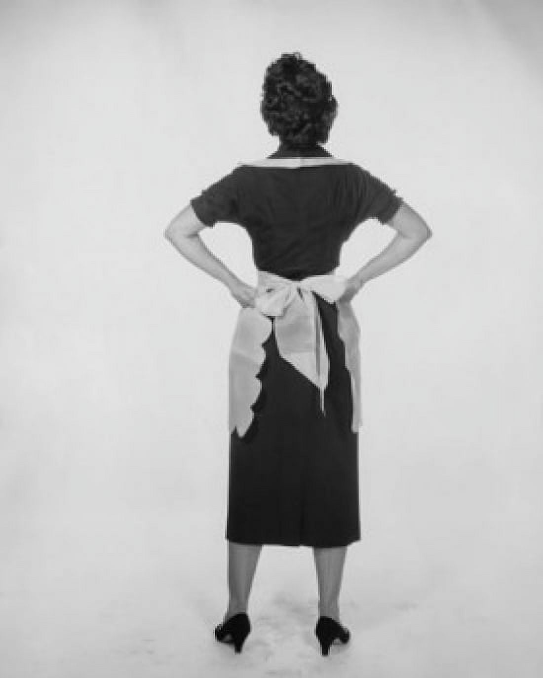 Studio shot of young woman standing with arms akimbo Canvas Art - (18 x 24)