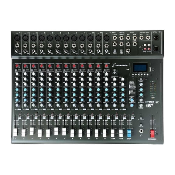 Studiomaster CLUBXS16 12ch 12 Input Mixer
