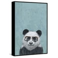 thumbnail image 1 of Studious Panda Floater Framed Painting Print on Canvas, 1 of 6