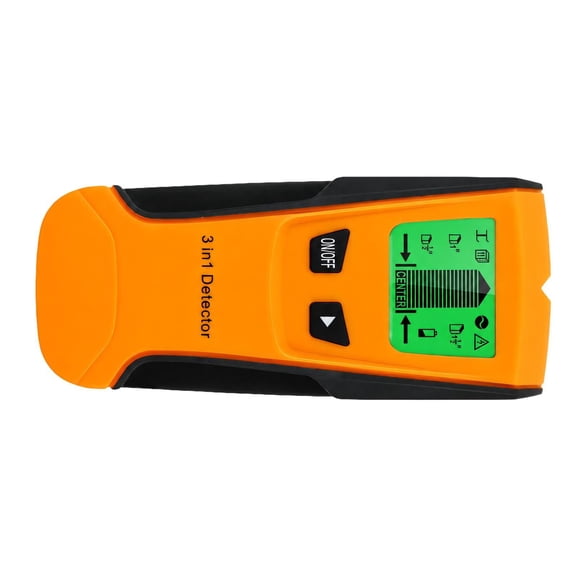 Studs Finder Wall Scanner with Center Guidance, Digital Display, and Two-Key Function Selection for Drilling Preparation and Installation Work